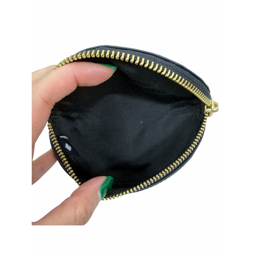 Kate Spade Duo Small Pebbled Leather Crossbody Bag Black Gold - Picture 16 of 16